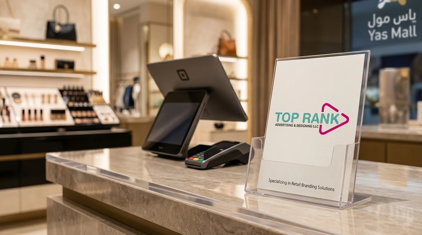 Customized Acrylic Fabrication service by Top Rank Advertising