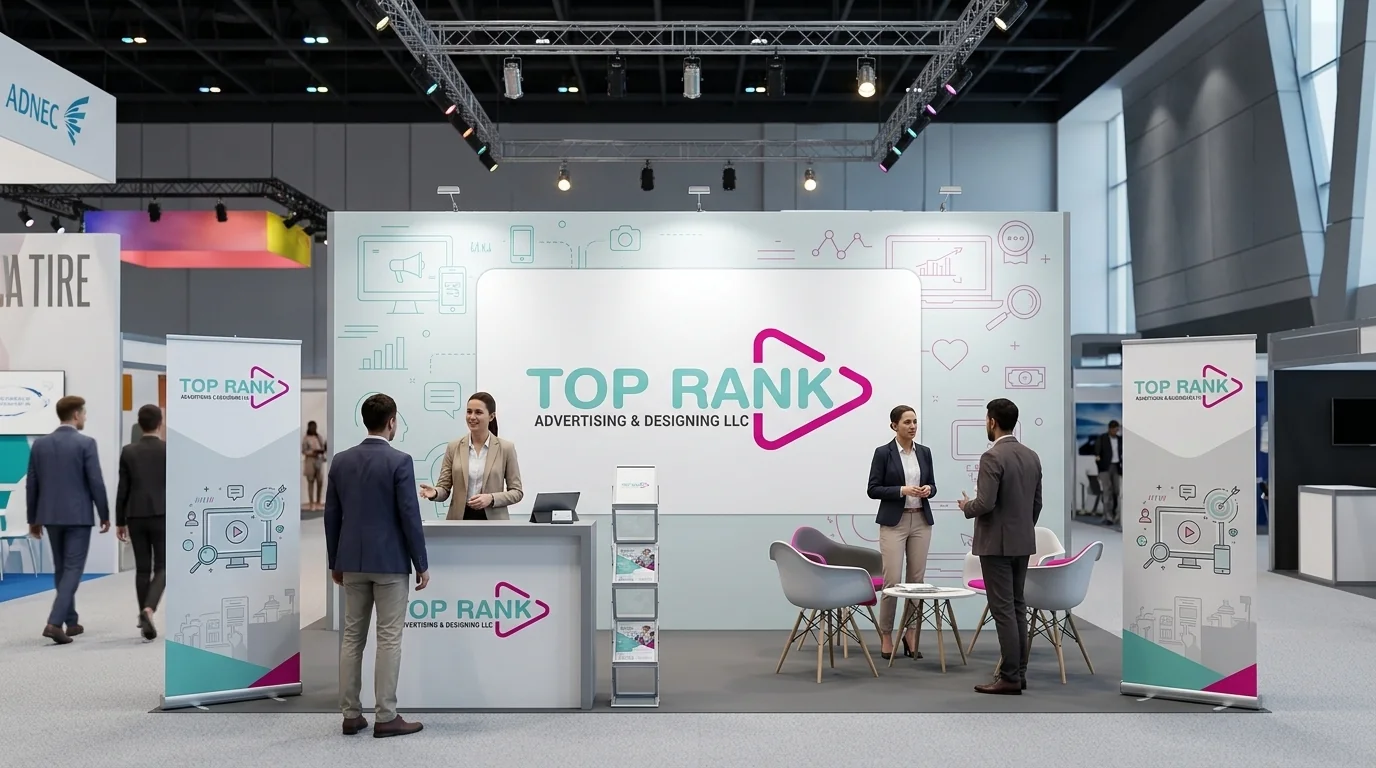 Exhibition & Event Branding service by Top Rank Advertising