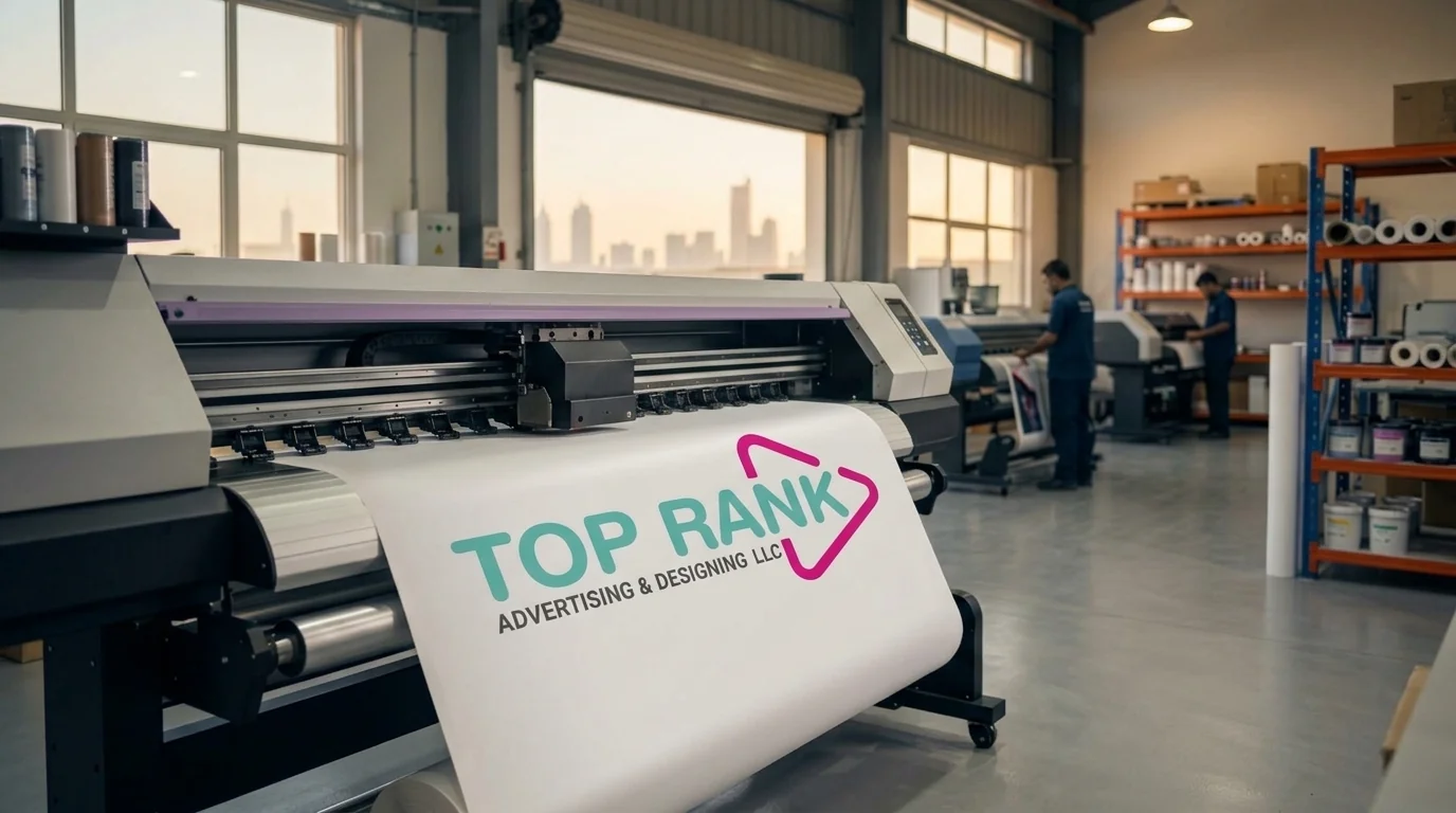 Large-Format Digital Printing service by Top Rank Advertising