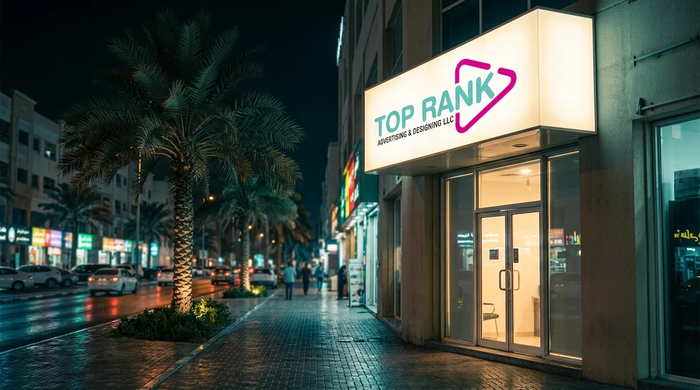 LED & Illuminated Signage service by Top Rank Advertising